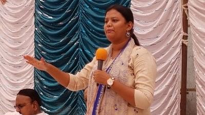 File image of Nandurbar MP Dr Heena Gavit.&nbsp;