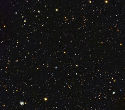 This photo encompasses a sea of approximately 15,000 galaxies ÃƒÂ¢Ã‚Â€Ã‚Â” 12,000 of which are star-forming ÃƒÂ¢Ã‚Â€Ã‚Â” widely distributed in time and space. (Photo: NASA)