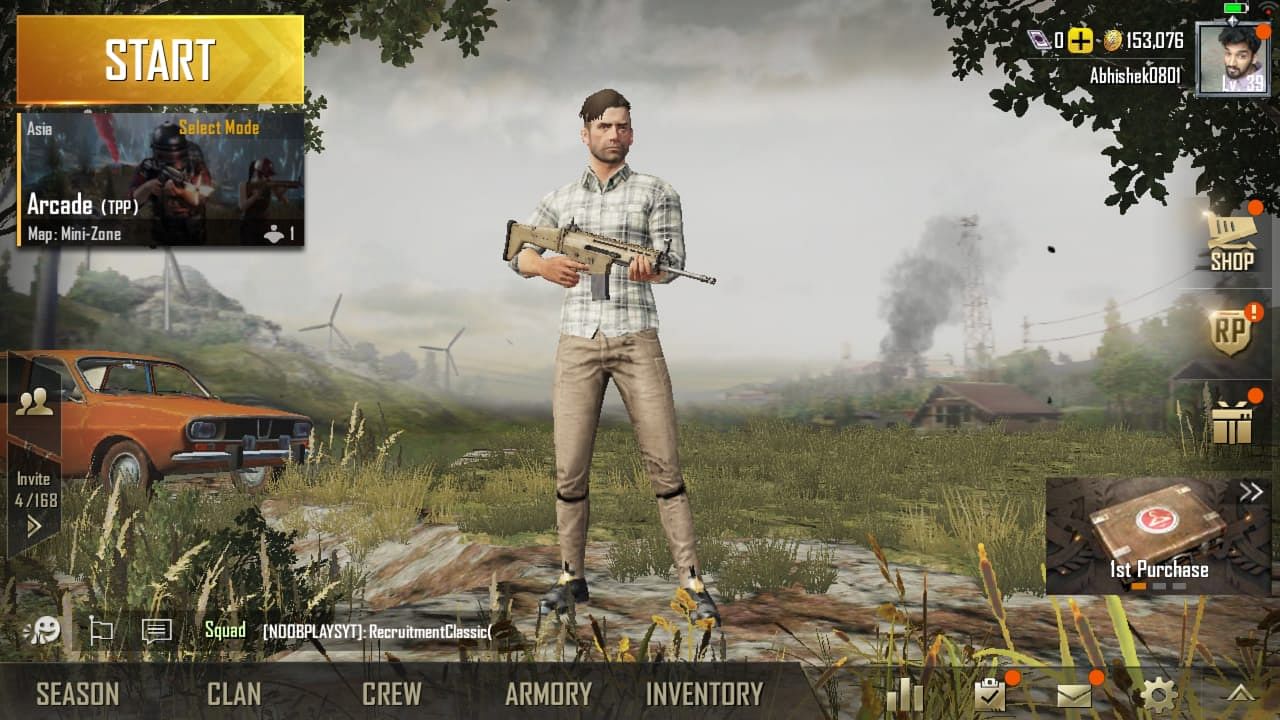 PUBG Lite is available for phone with light hardware.