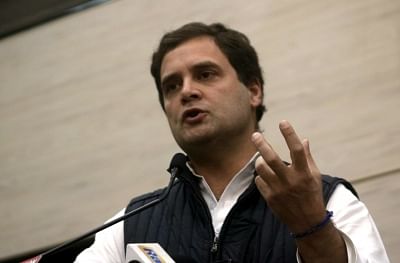 Rahul again invokes French President on Rafale deal, targets Modi