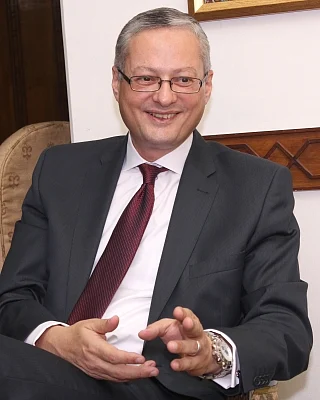 Ambassador of Egypt to India Hatem Tageldin. (Photo: Amlan Paliwal/IANS)