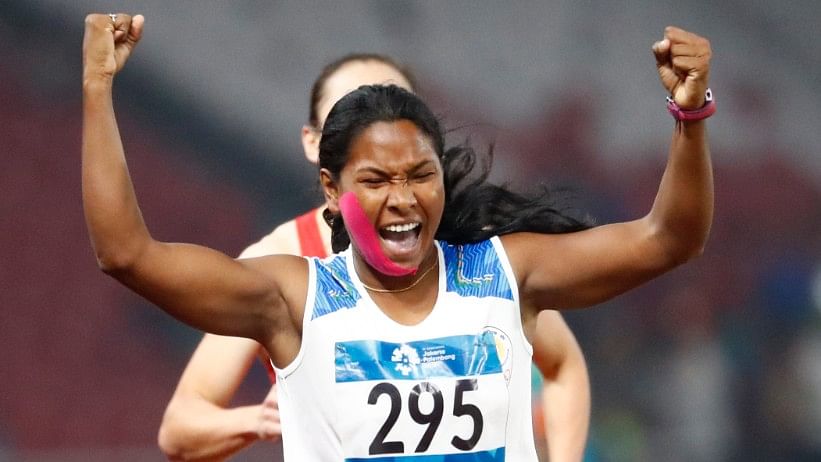 Swapna is the first Indian women to win a gold in heptathlon.