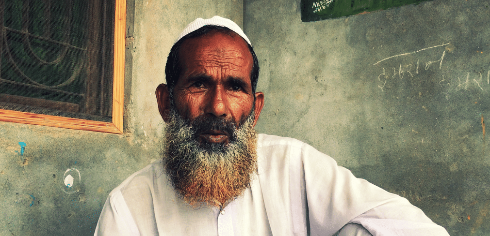 This is Haziman Ali, the 60-year-old father-in-law of one of the five Muslim rape survivors. Sadly, she died during childbirth in 2017.