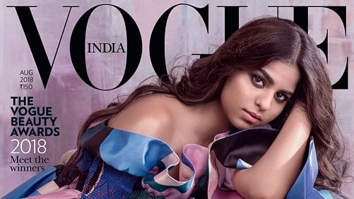 Suhana Khan is on the August cover of Vogue India. Deal with it.