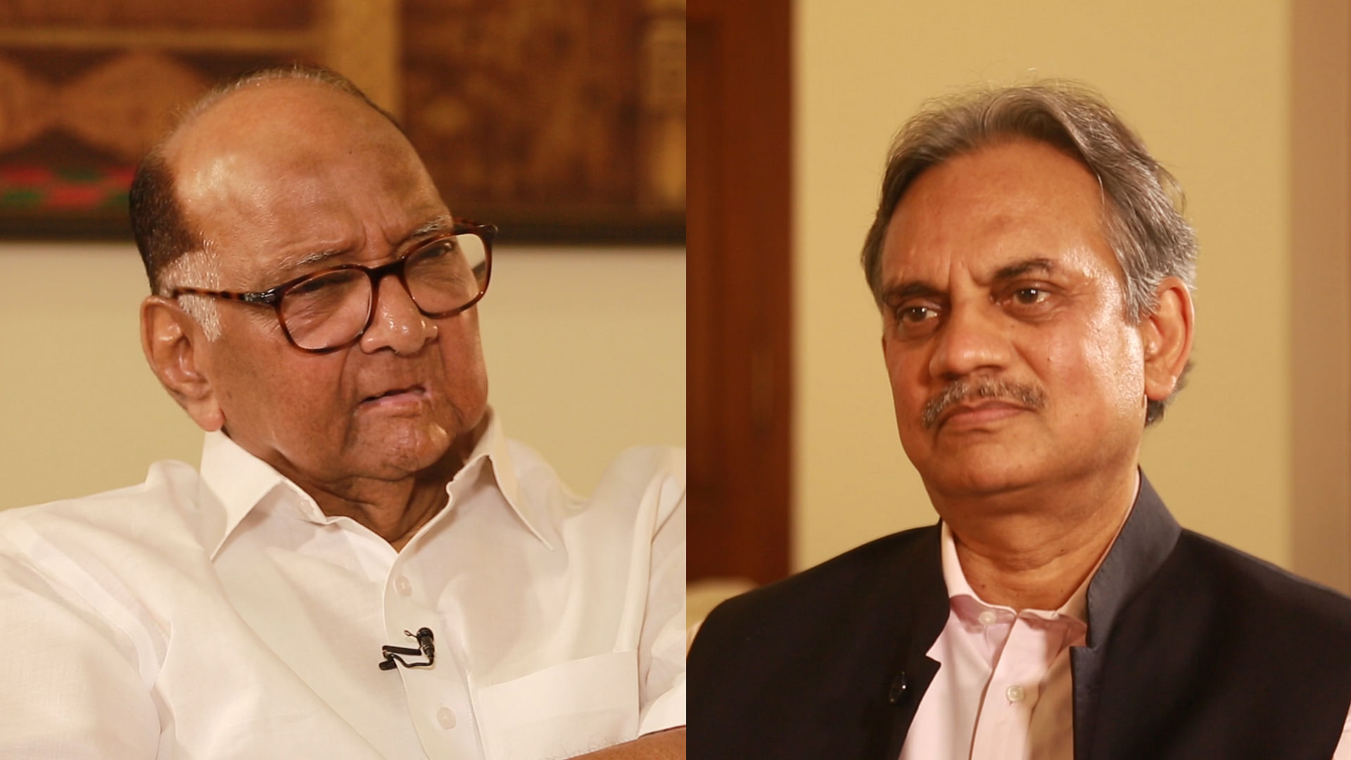 NCP President Sharad Pawar speaks exclusively to The Quint’s Editorial Director Sanjay Pugalia