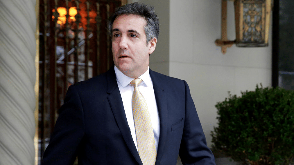 Michael Cohen, former personal lawyer to President Donald Trump, leaves his apartment building, in New York, Tuesday, 21 August, 2018.