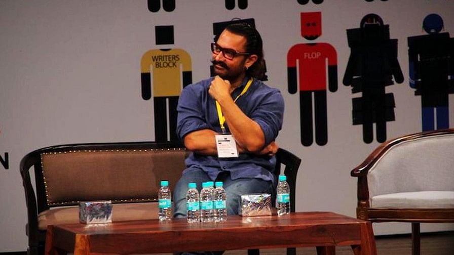 Aamir Khan at the fifth edition of the Indian Screenwriters Conference.