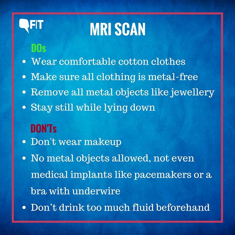 Follow these precautions  when you go for medical tests like MRI scan, CT scan and X-Ray. 