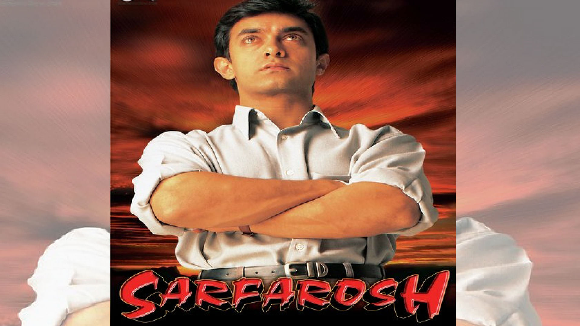 Aamir Khan in a poster of <i>Sarfarosh</i>.&nbsp;