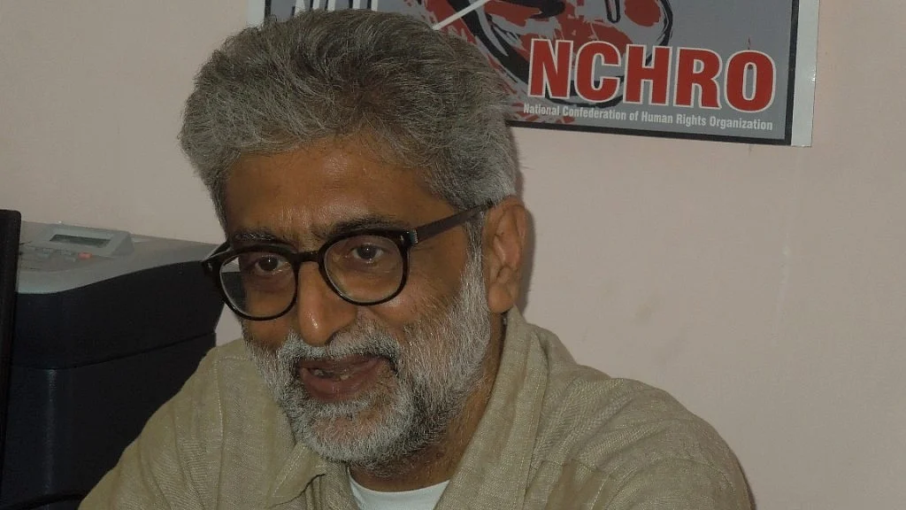 File photo of Gautam Navlakha.