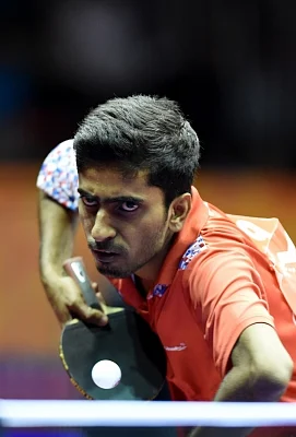 Indian table tennis player Sathiyan Gnanasekaran. (File Photo: IANS)