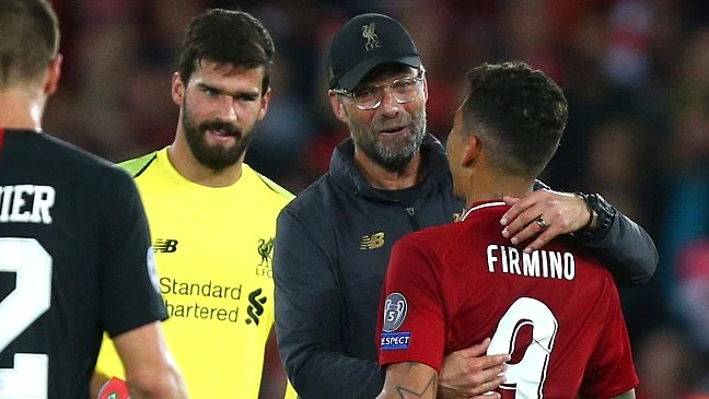 In the dying minutes, Firmino collected a pass from Virgil van Dijk and fired a low shot into the far corner to seal the victory for Liverpool.
