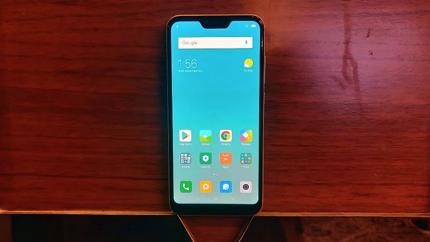 The new Redmi 6 Pro sports a notch design. 