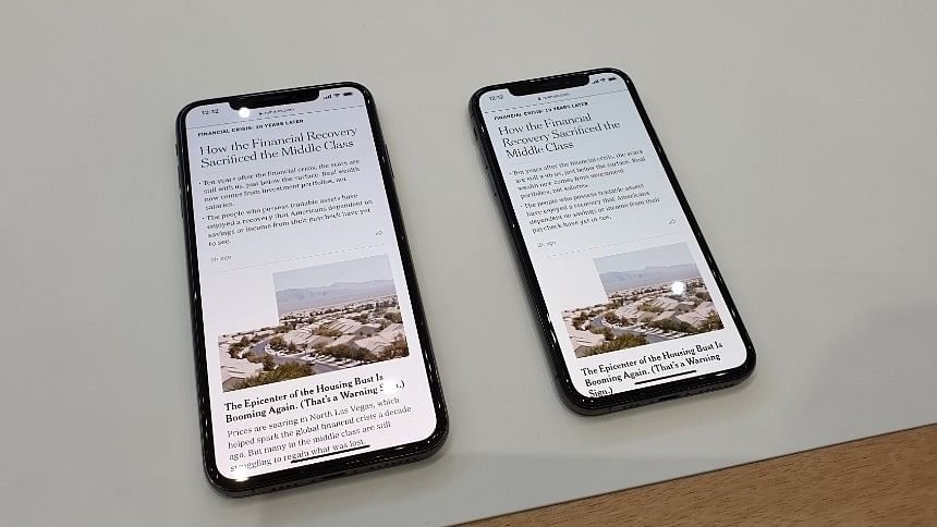 Hopefully with iOS 12, the notch design experience will be better.&nbsp;