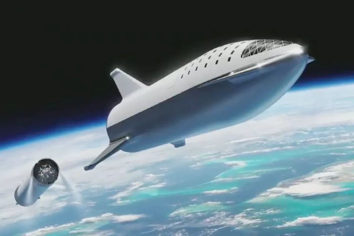 SpaceX’s upcoming Big Falcon Rocket.