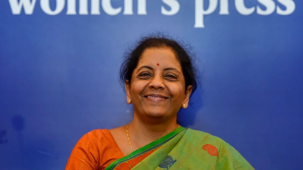 Defence Minister Nirmala Sitharaman addressed a press conference, in New Delhi on Tuesday, 18 Sept.