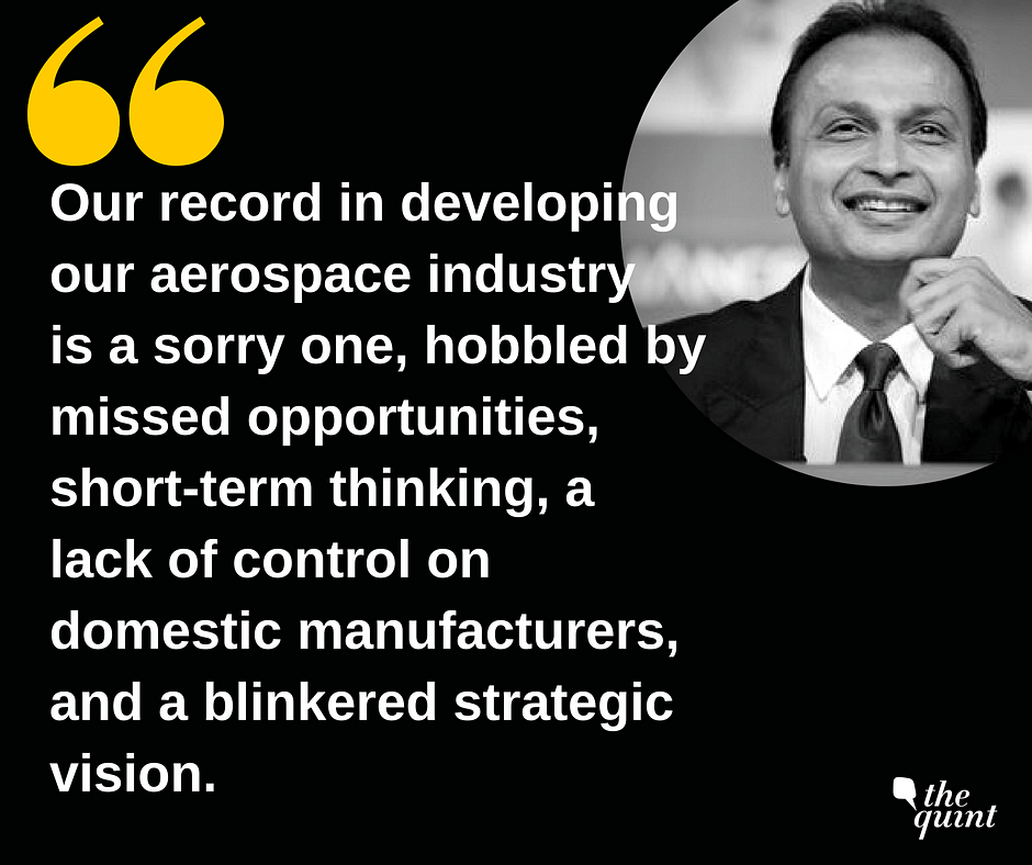In a 2015 article, Ambani advised that the defence sector should be kept  away from the 3 Cs – CBI, CVC and CAG. 