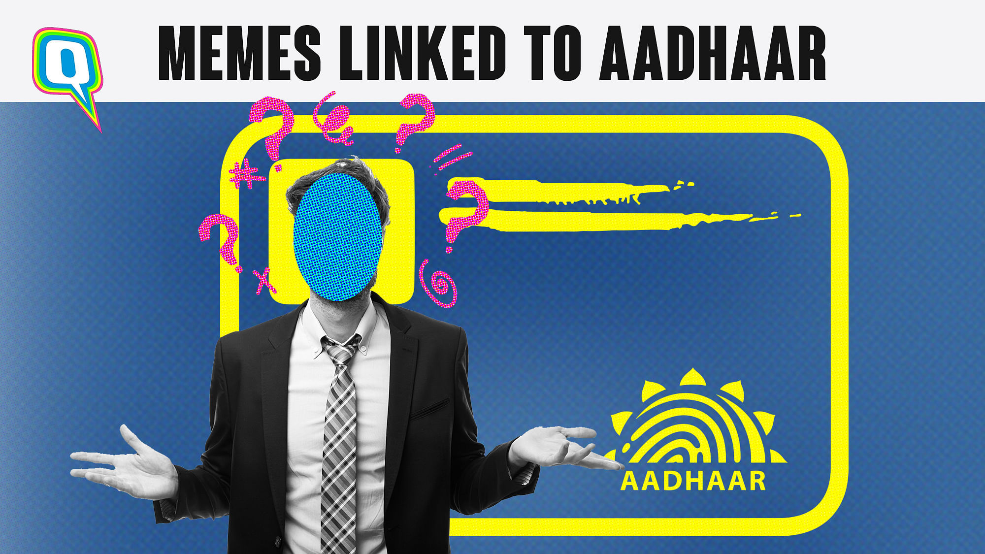 Memes linked to Aadhaar