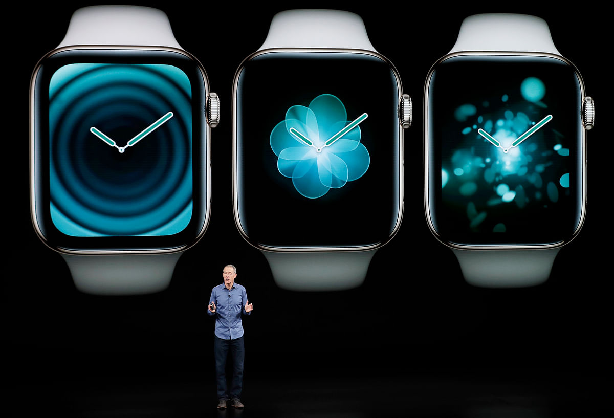 Apple introduced the new Series 4 Apple Watch with fresh new features and a bigger curved display.