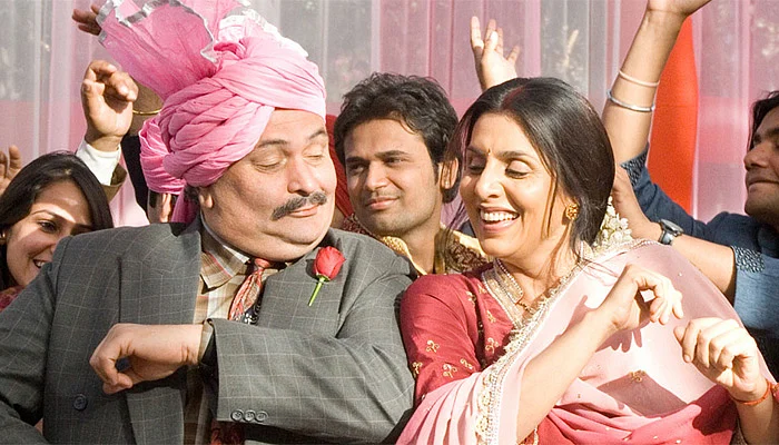 Rishi and Neetu Kapoor in <i>Do Dooni Chaar</i>.