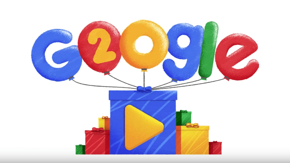 Google celebrates its birthday on 27th September.