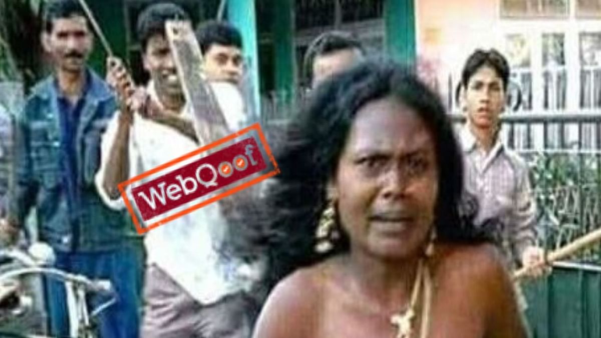 Old Photos of Abused Adivasi Woman Falsely Shared as Cong Atrocity