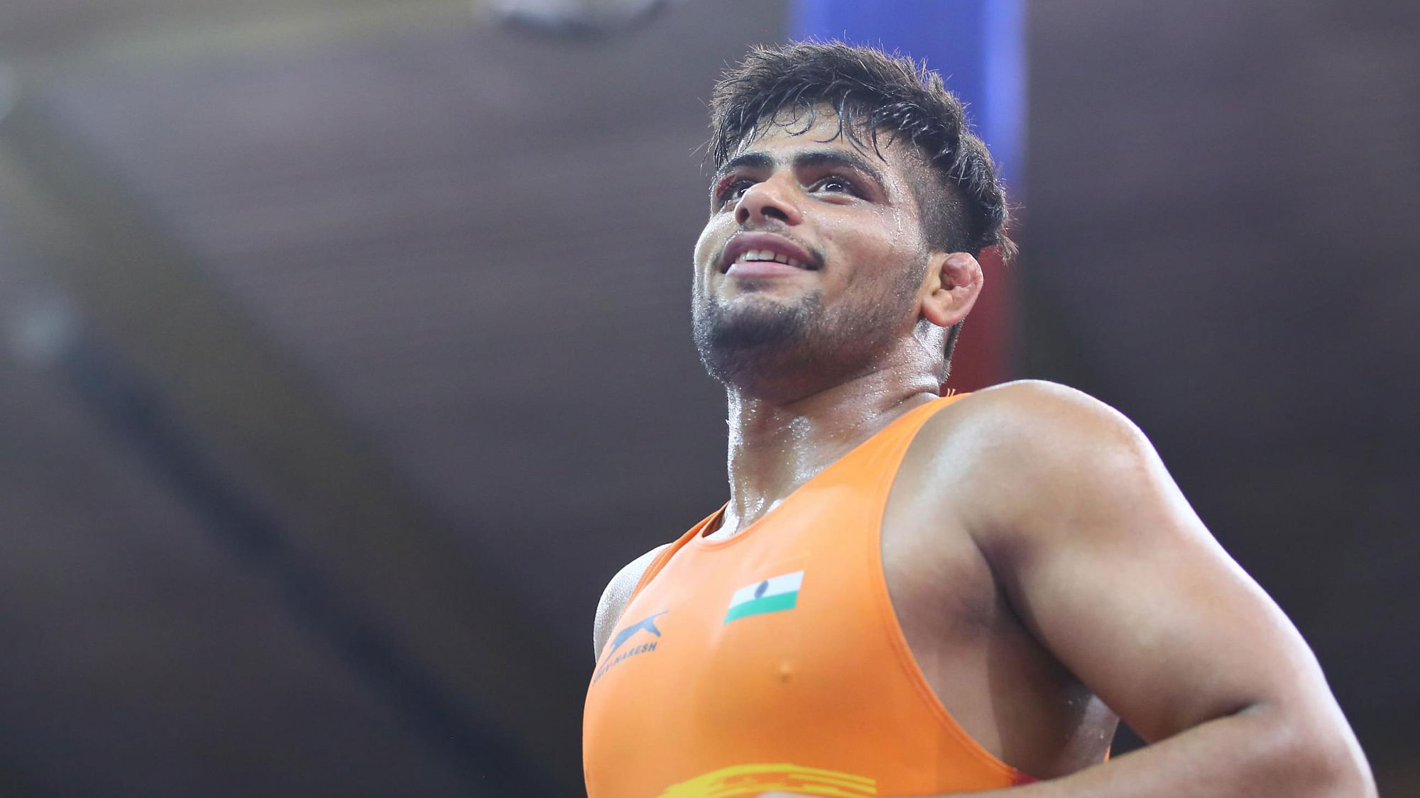 File picture of Sajan Bhanwal, the first Indian to win back-to-back medals at the Junior World Wrestling Championship. (Representational picture)