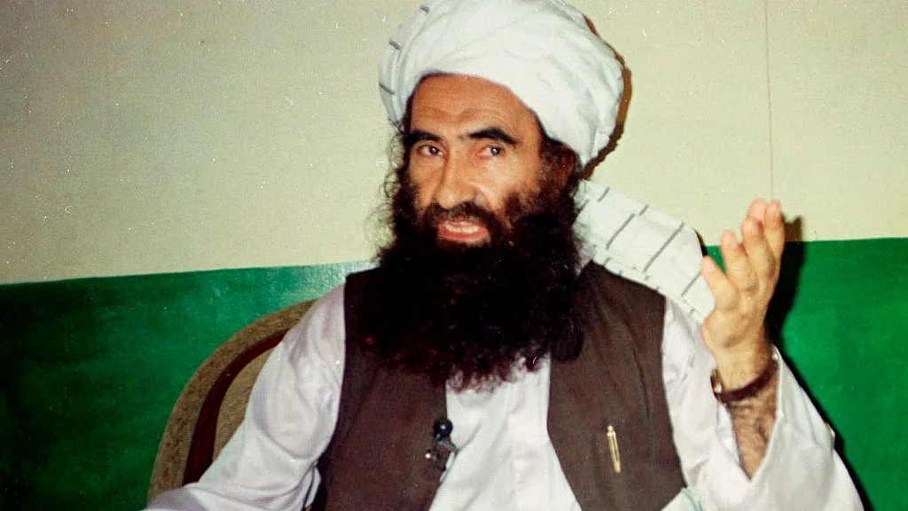Jalaluddin Haqqani, founder of the militant group the Haqqani network.