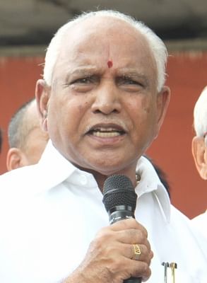 Karnataka BJP chief  B S Yeddyurappa. (Photo: IANS)