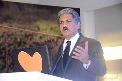 Chairman of Mahindra Group Anand Mahindra. (File Photo: Sandeep Mahankaal/IANS)