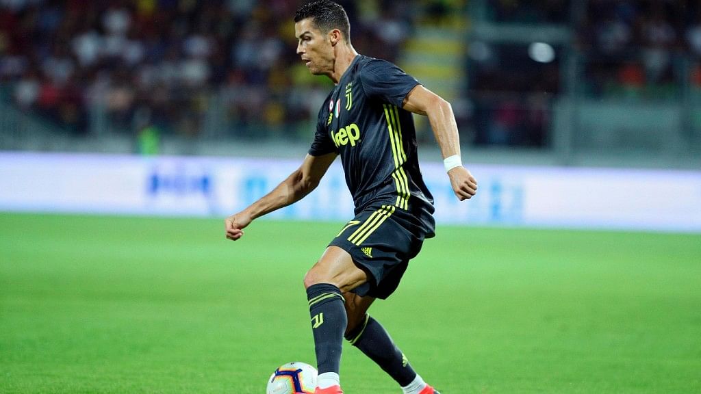 Ronaldo scored his third goal in two Italian league games after the Portugese star took a while to get off the mark.