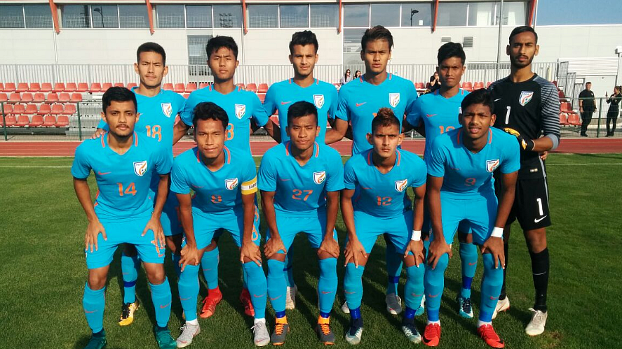 The Indian under-19 team were beaten 3-1 by Serbia in a friendly.