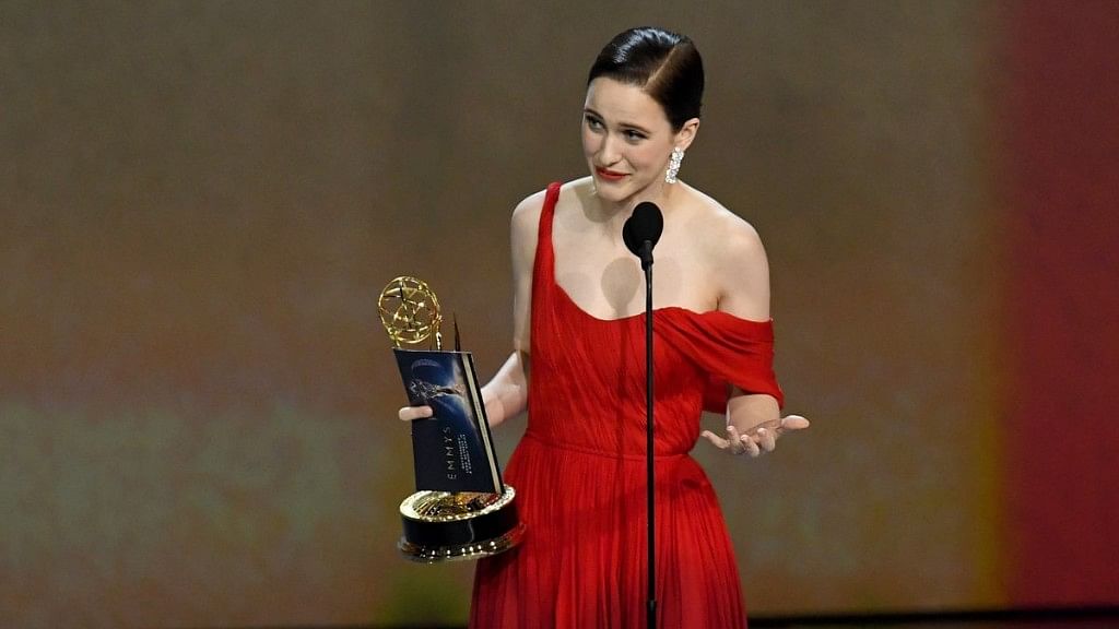 Rachel Brosnahan wins Outstanding Lead Actress in a Comedy series at the 2018 Emmys.