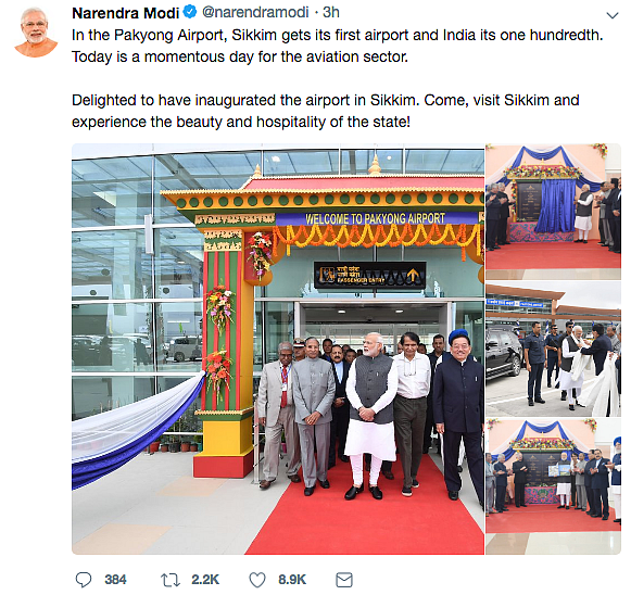 Is Sikkim Airport Really India’s 100th Operational Airport?