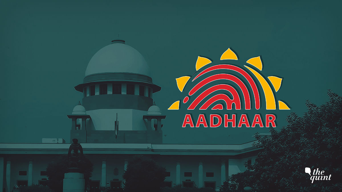 Aadhaar Constitutional But Relevant for Welfare Schemes, I-T Only