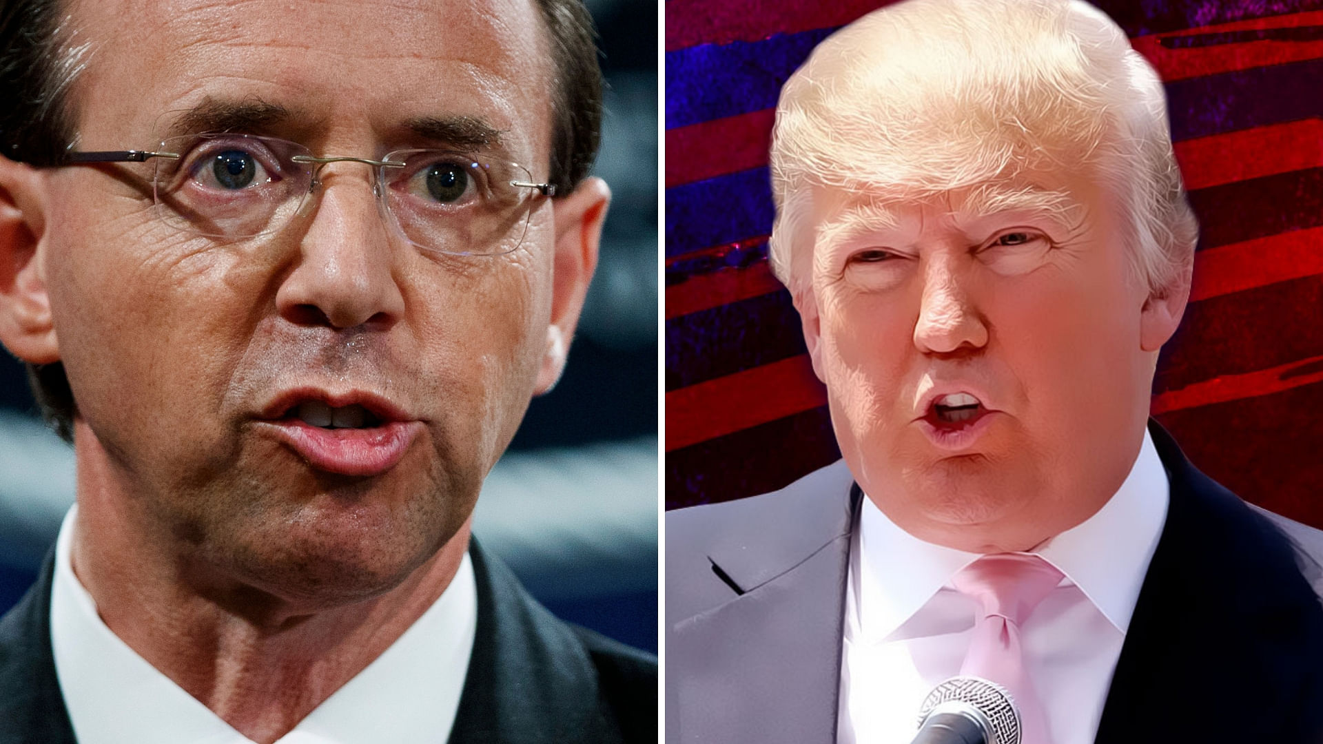 Deputy Attorney General Rod Rosenstein was heading to the White House on Monday expecting to be fired by President Donald Trump following reports that he had made critical comments of Trump.