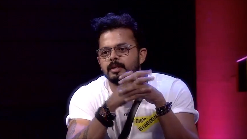 Sreesanth in the <i>Bigg Boss 12</i> house. 