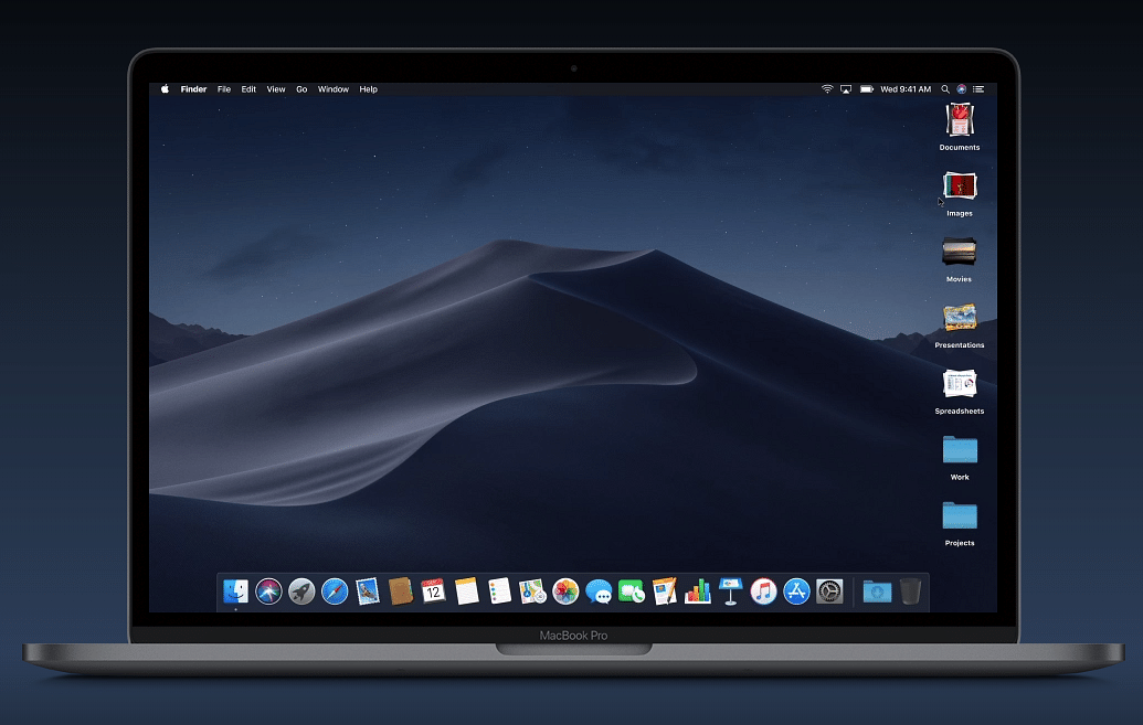 Major update to the MacOS adds Dark Mode, new Mac apps and the ability to sort things out better.