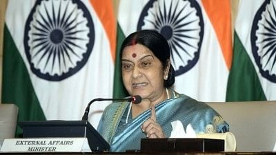 External Affairs Minister Sushma Swaraj.&nbsp;