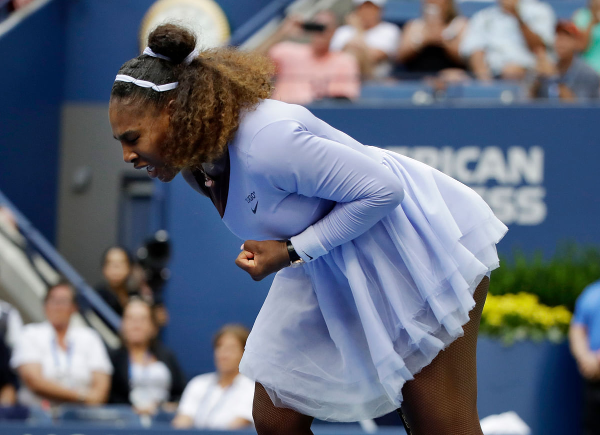 US Open 2018: Serena Williams beat Kaia Kanepi to enter the quarterfinals for a 10th straight time