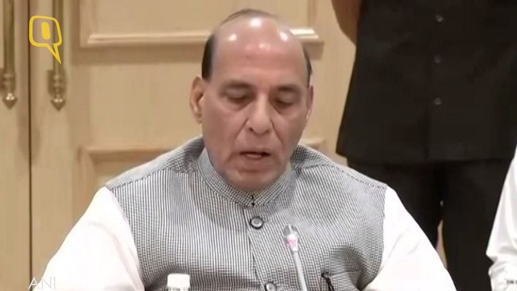 File picture of Rajnath Singh