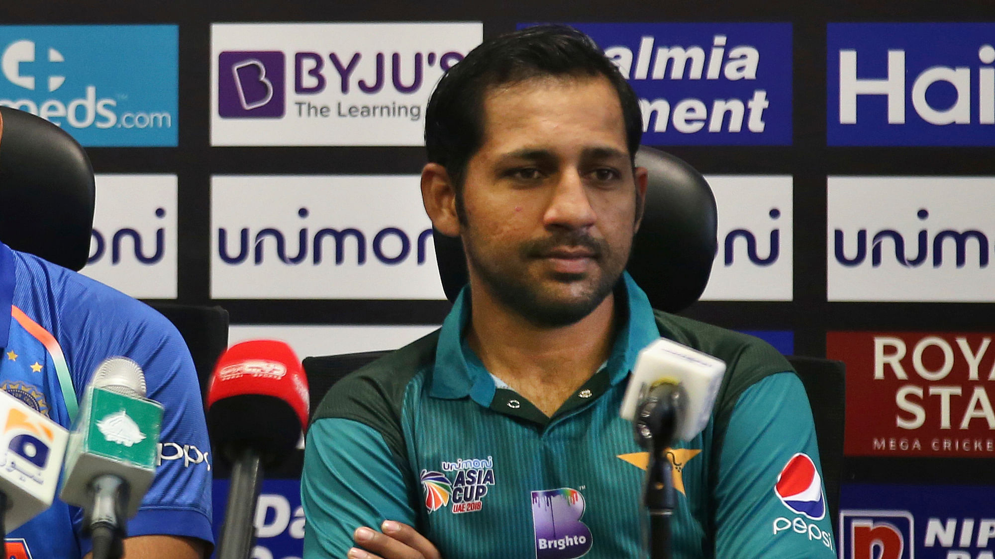 Sarfraz Ahmed spoke to the media on the eve of the India vs Pakistan Asia Cup match in Dubai.