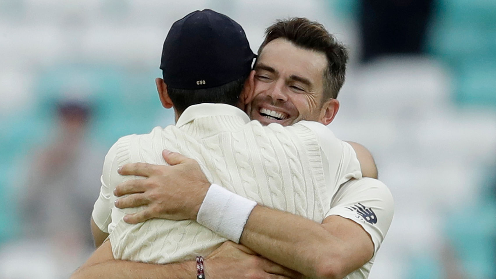James Anderson choked up while talking about Alastair Cook in a post-match interview at The Oval.