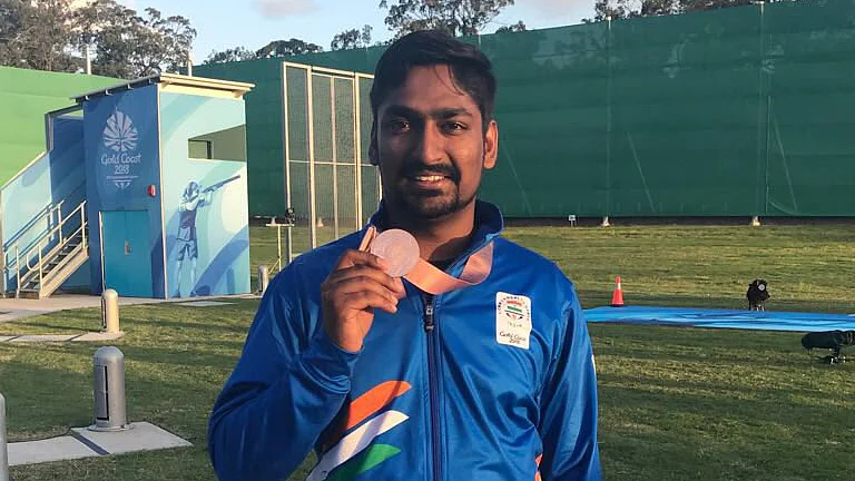 Ankur Mittal won a gold medal at the shooting World Championship.