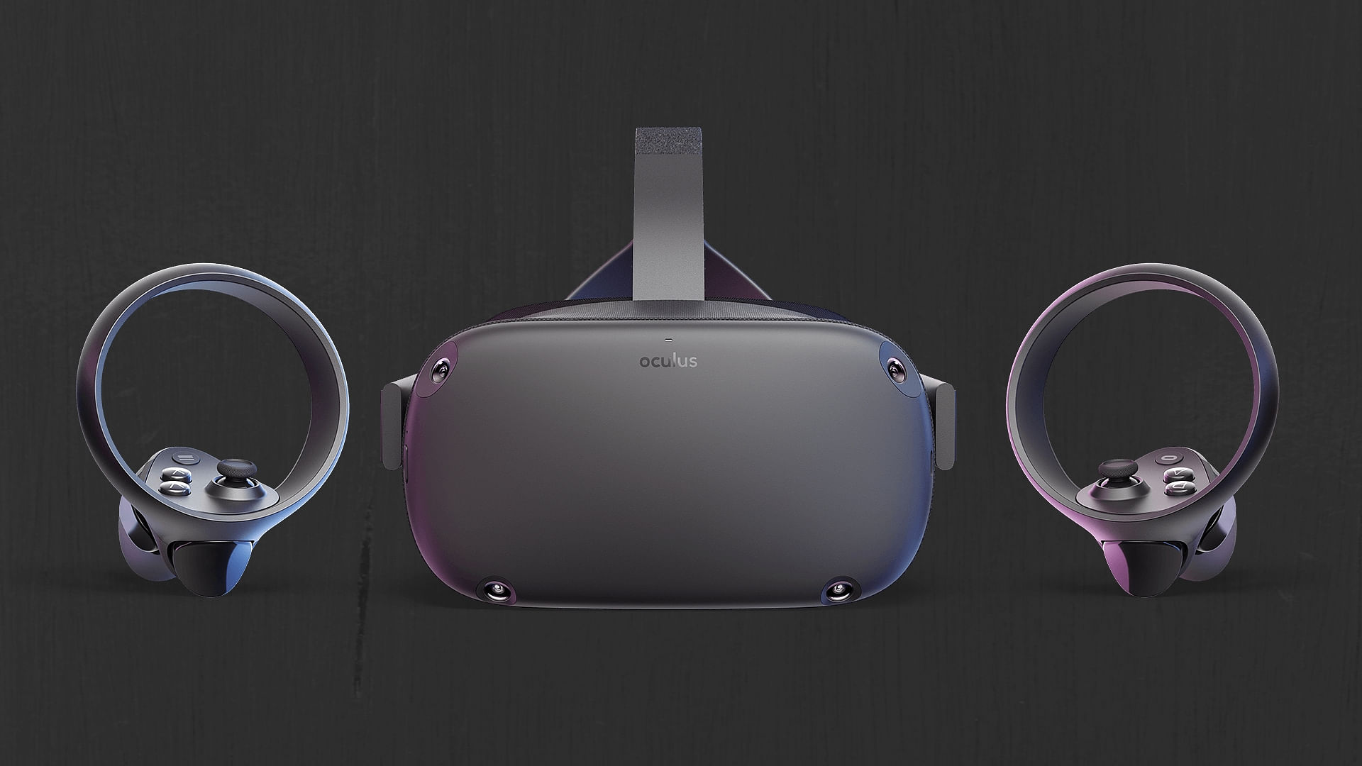 The Oculus Quest VR Headset.