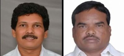 Visakhapatnam: TDP MLA K. Sarveswara Rao (L) and former MLA Siveri Soma (R), who were gunned down by Maoists in Andhra Pradesh