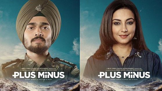 Bhuvan Bam and Divya Dutta in promotionals of <i>Plus Minus</i>.