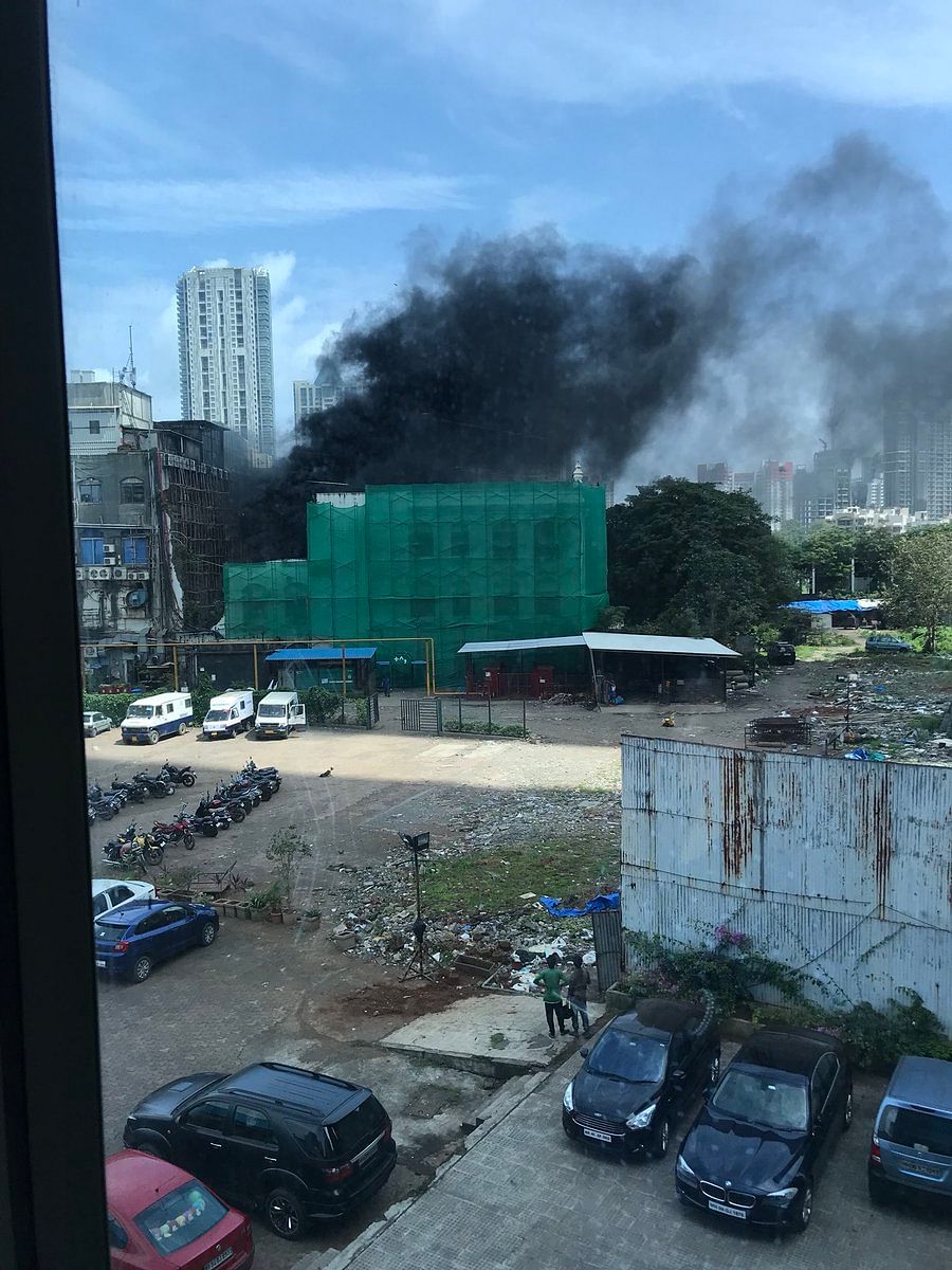 Two fire engines have been reportedly sent to the location.