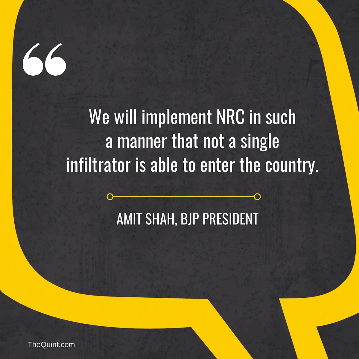 8 Things Amit Shah Said at the BJP National Executive Meet