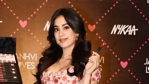 Janhvi Kapoor is the new brand ambassador of a cosmetic brand.&nbsp;